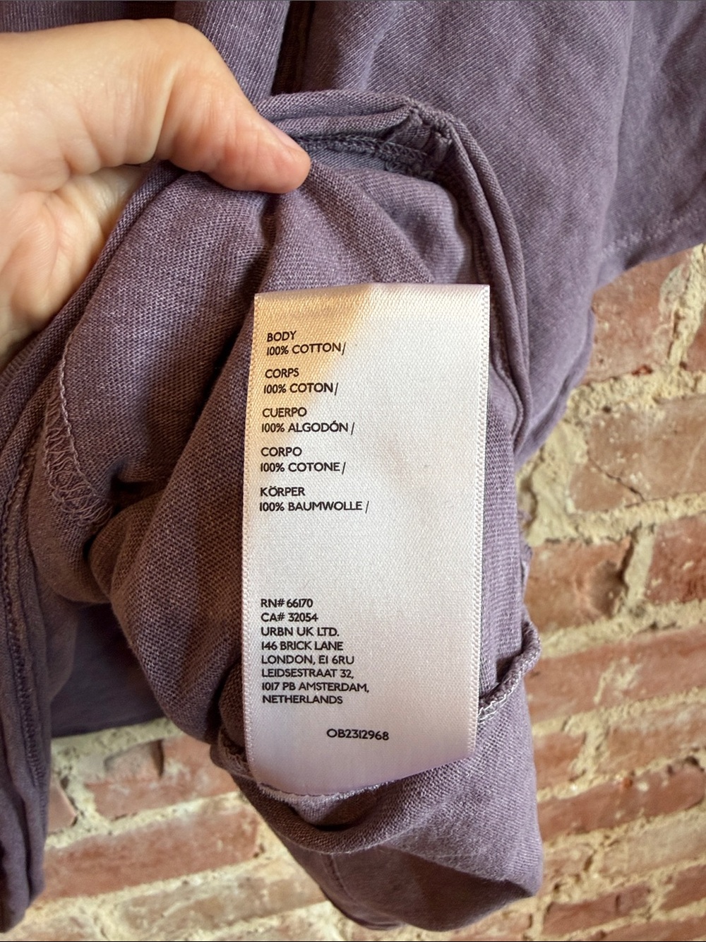Free People plum slate batwing tee - Picture 3 of 9